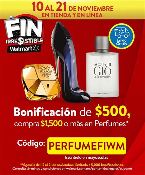 Perfumes en oferta Buen Fin 2024 .